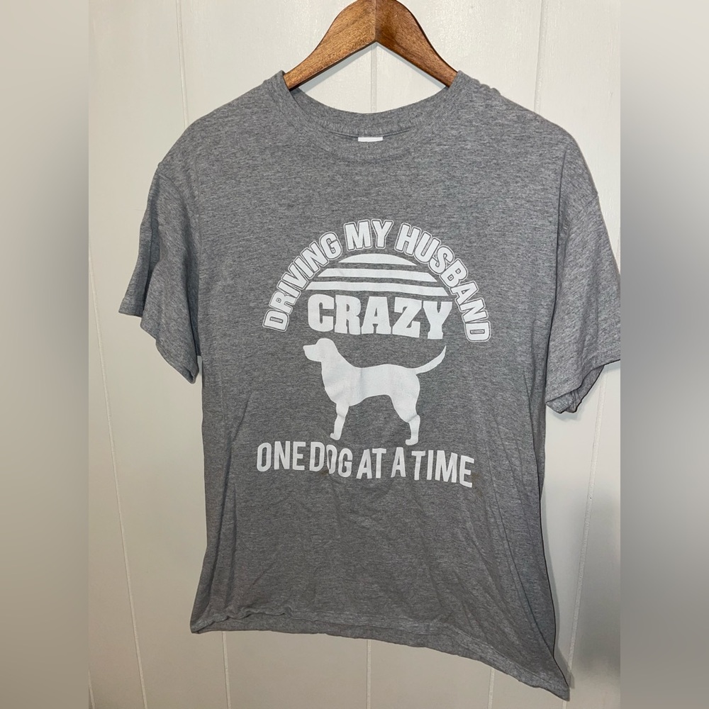 Grey printed Tee